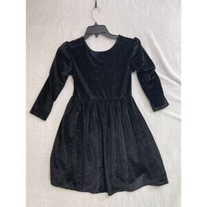 Leigh tucker willow Girls Black dress Sz 10-12 (chest 31-32) European Princess
